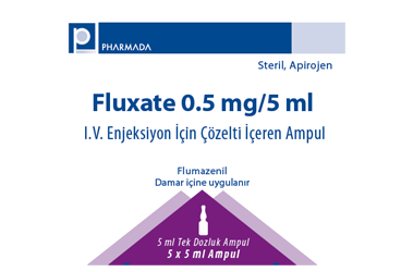 FLUXATE 0,5 MG/5 ML IV ENJ. ICIN COZ. ICEREN 5 AMPUL